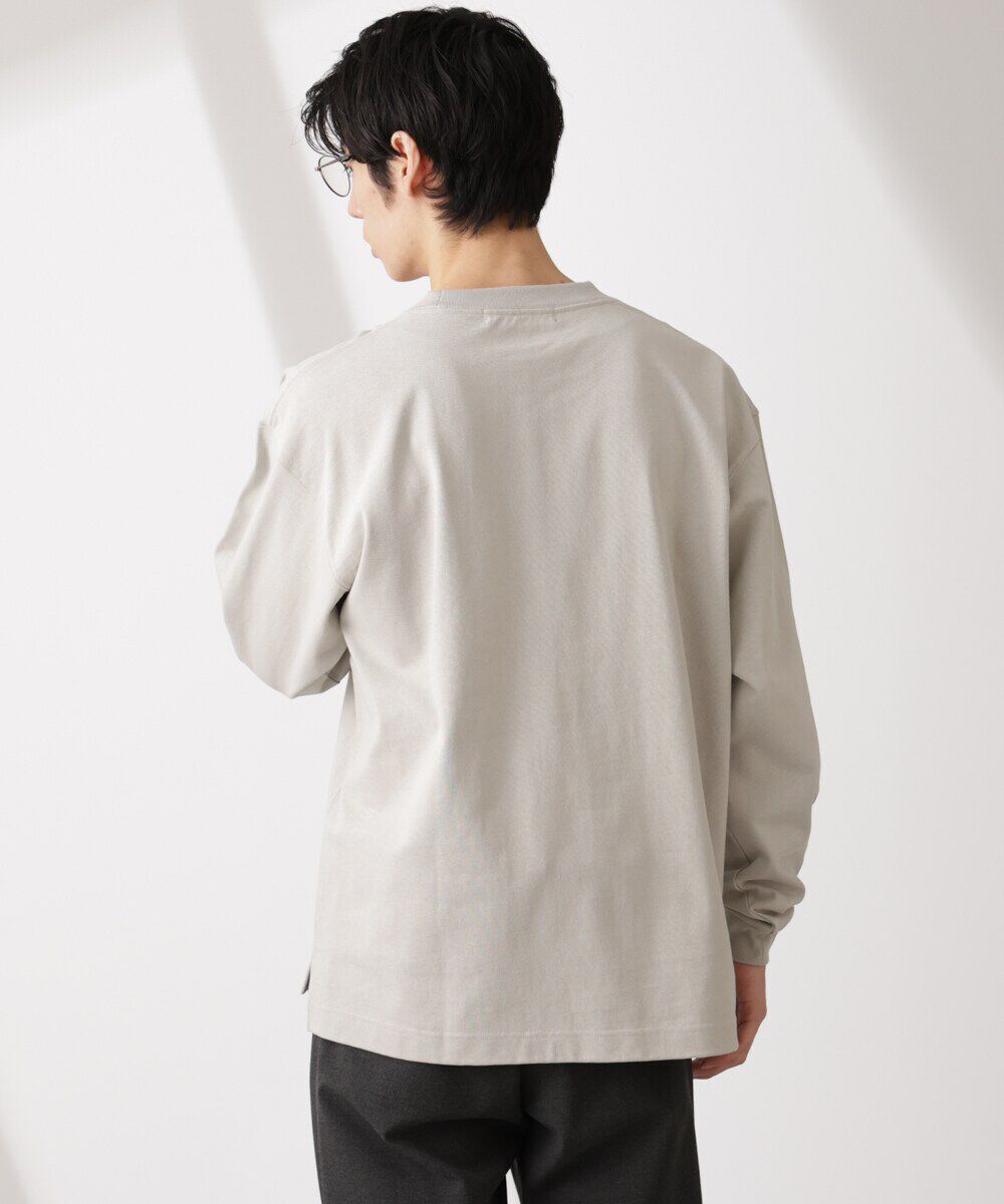 nano･universe「ヘビーオンスBigTシャツ 長袖」|Tシャツ・カットソー|