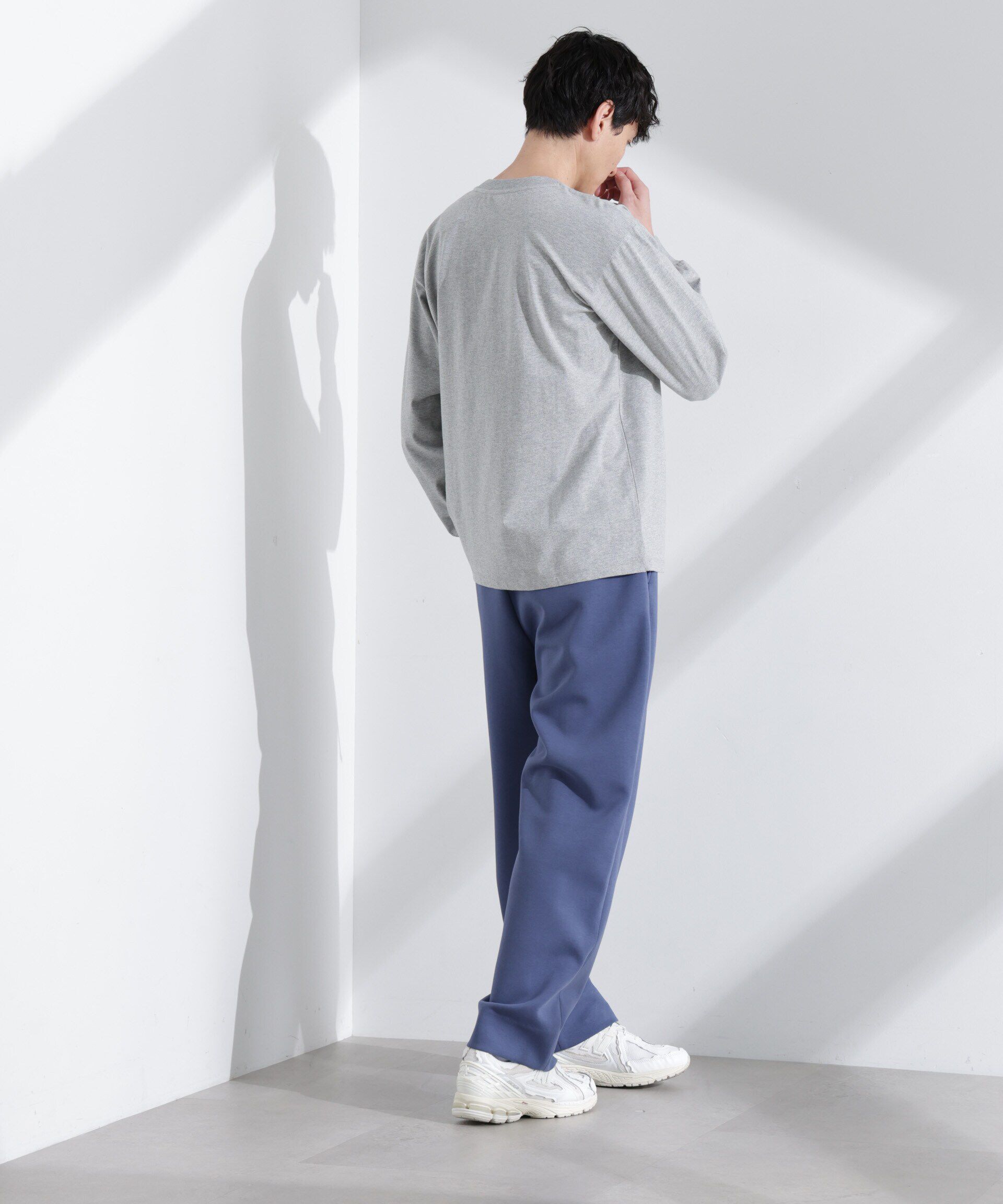 nano･universe「「NJ/CLUB」 ストレッチポンチテーパードパンツ」|チノ|