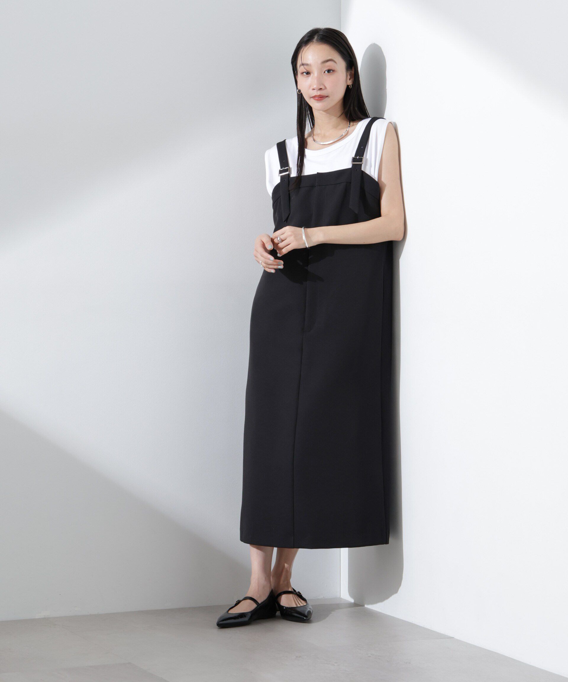 nano･universe「ベルトストラップワンピース」|ワンピース|