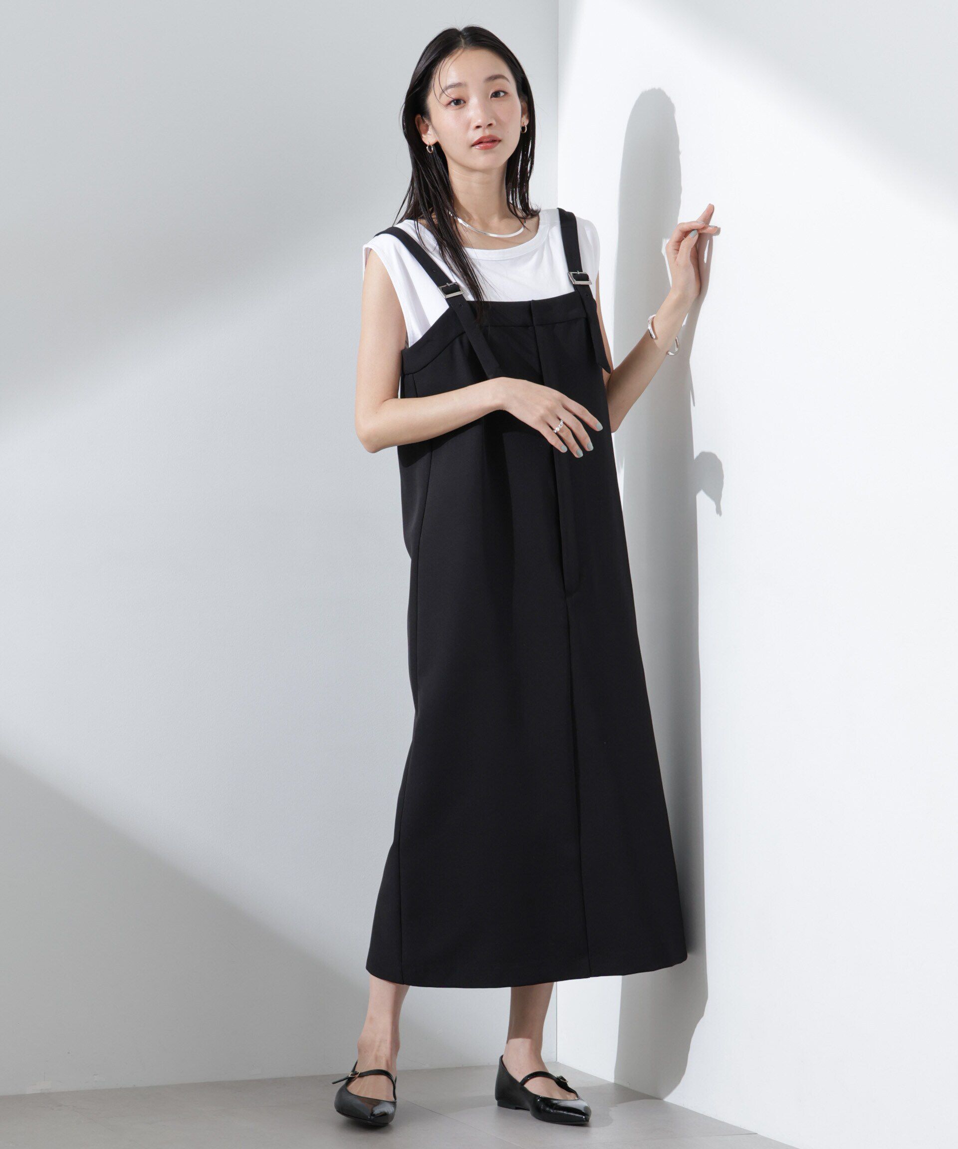 nano･universe「ベルトストラップワンピース」|ワンピース|