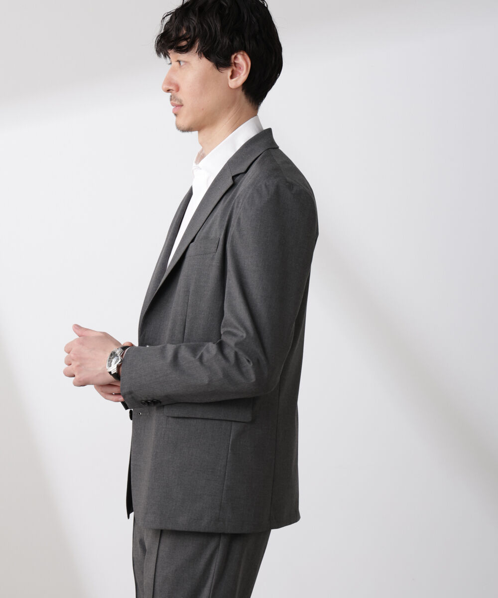 nano･universe「｢N JACKET BASIC｣トロピカルストレッチジャケット（セットアップ可）」|スーツ|