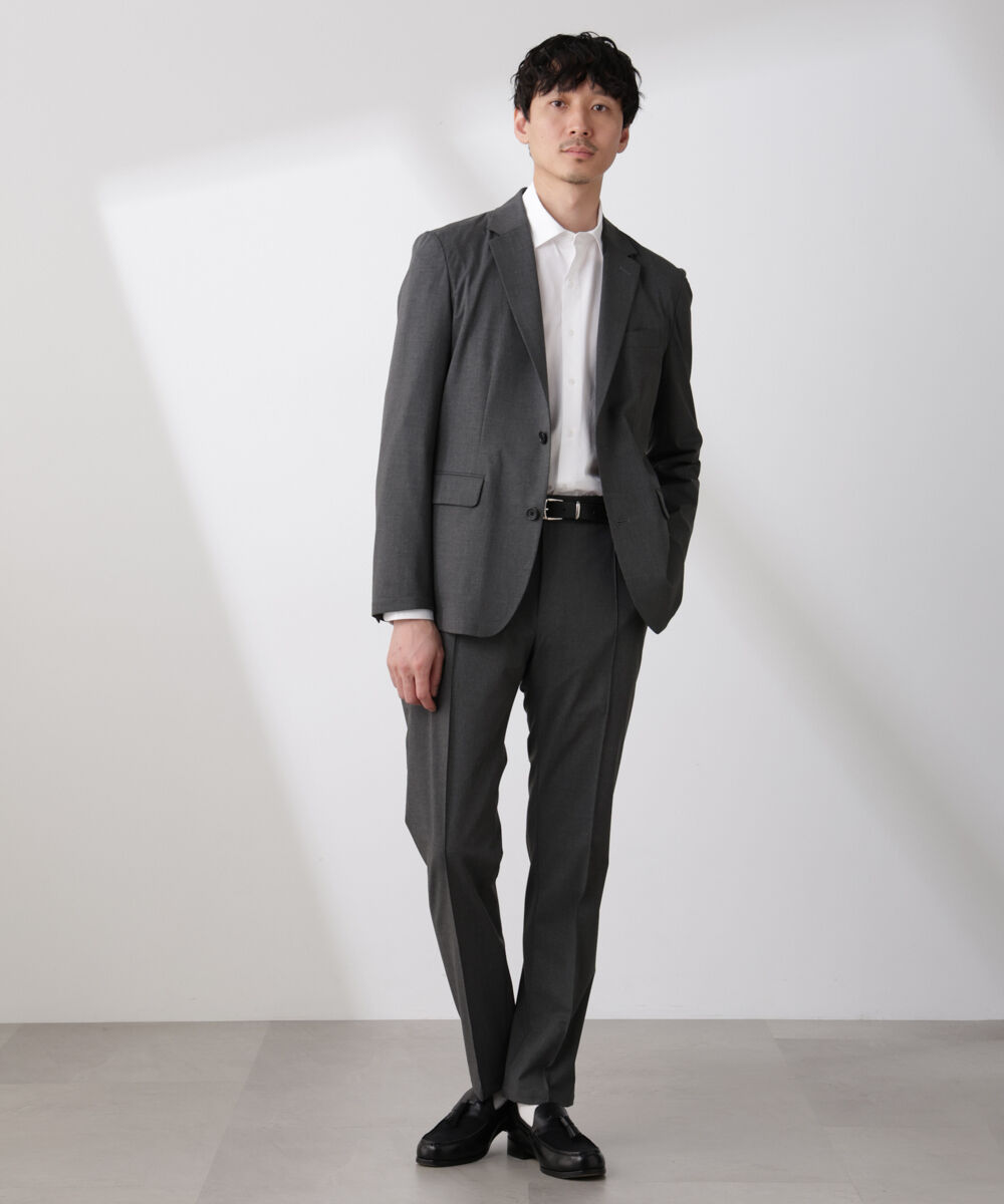 nano･universe「｢N JACKET BASIC｣トロピカルストレッチジャケット（セットアップ可）」|スーツ|