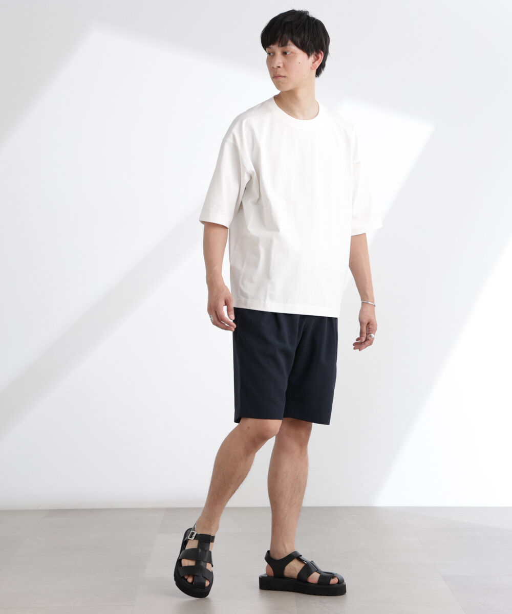 nano･universe「ヘビーウェイトワイドTシャツ 半袖」|Tシャツ・カットソー|