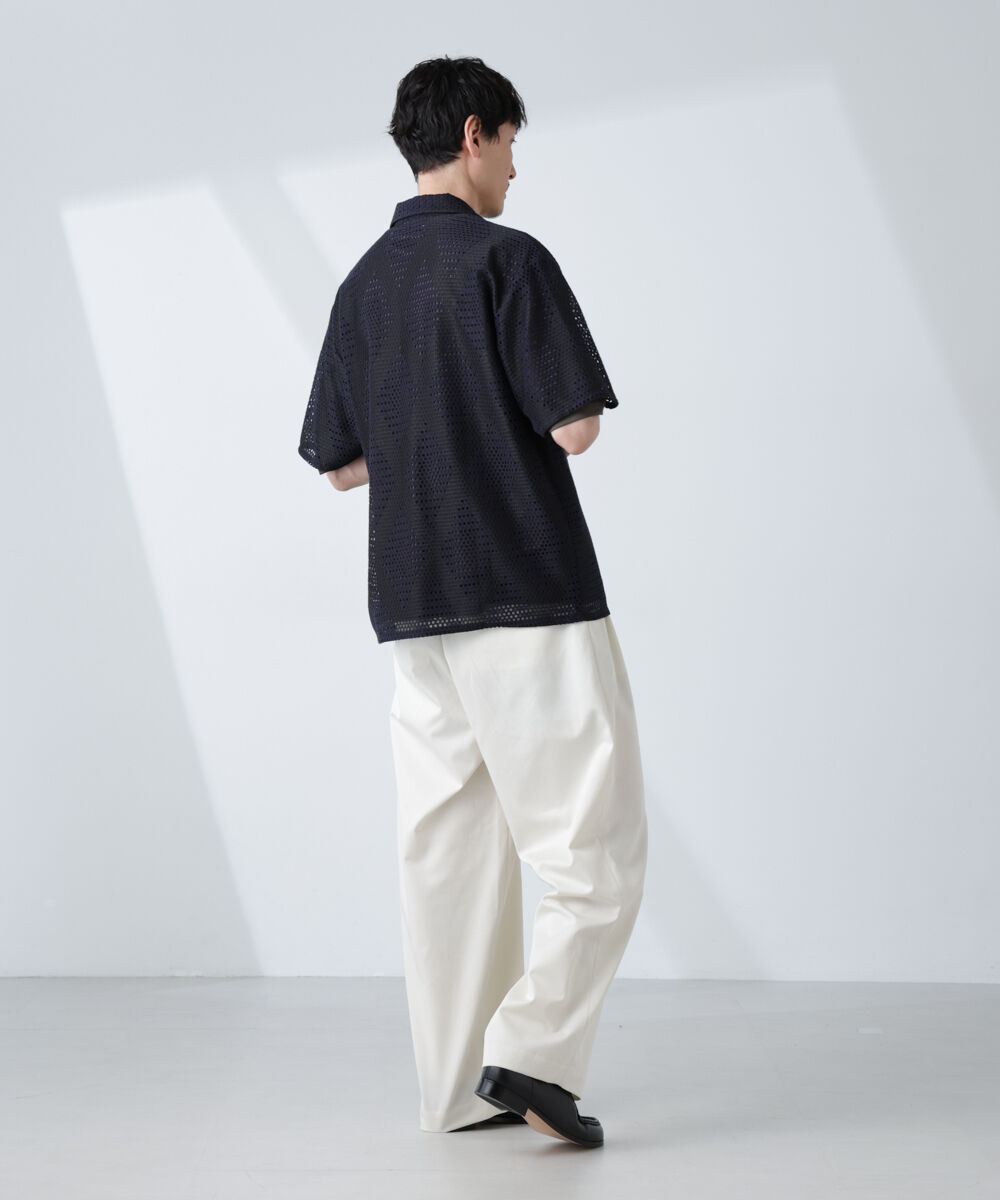 nano･universe「「大人のワイドパンツ」2タックワイドトラウザーズ」|チノ|