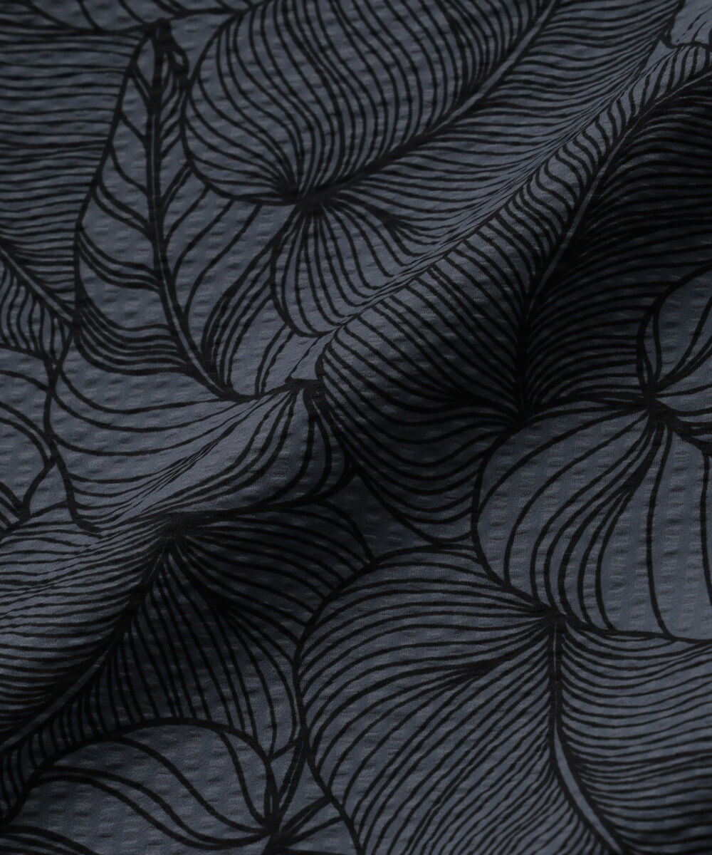 nano･universe「ボタニカルパターンサッカーイージーパンツ(セットアップ可)」|チノ|