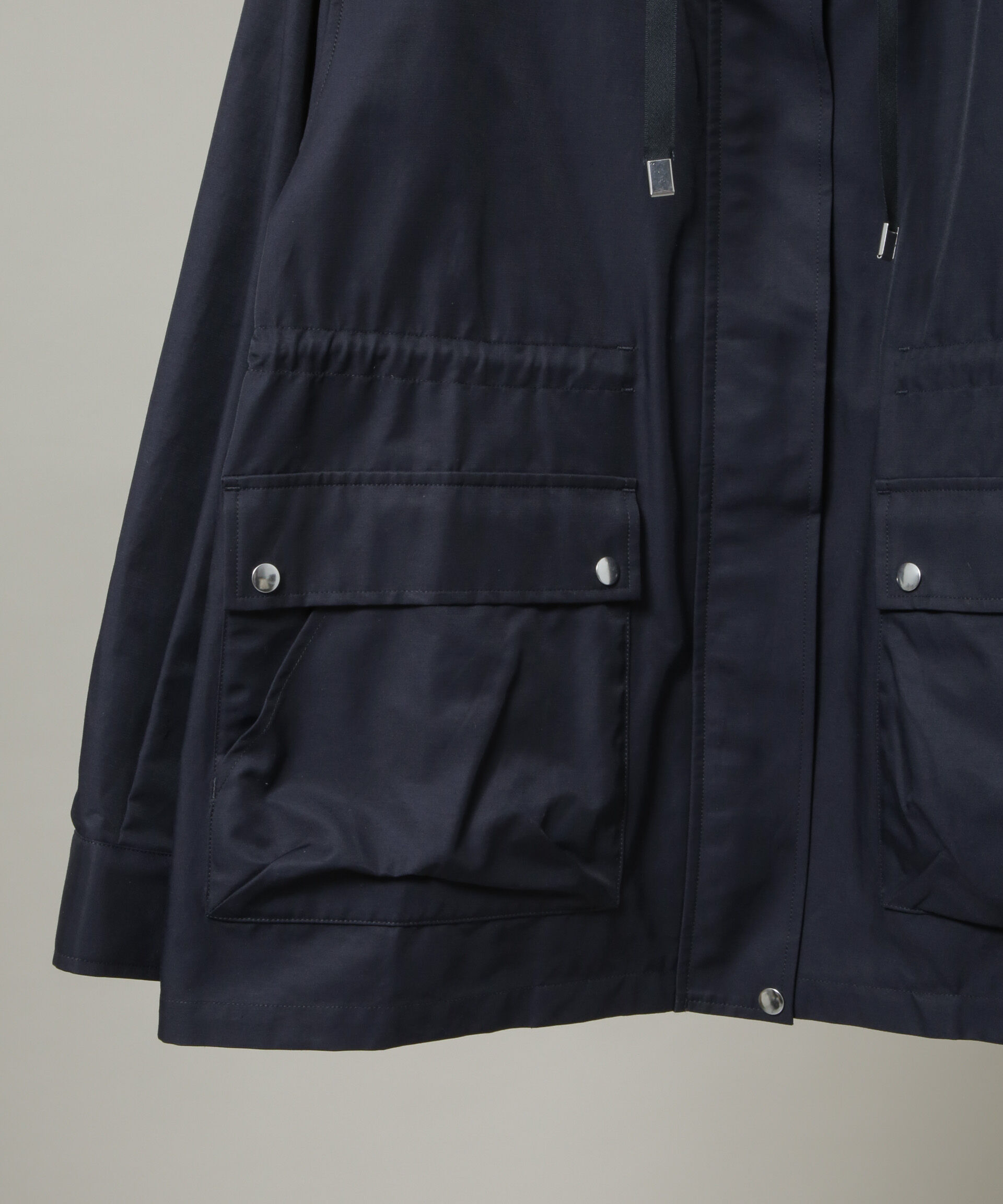 nano･universe「撥水フードブルゾン」|ブルゾン・スタジャン|