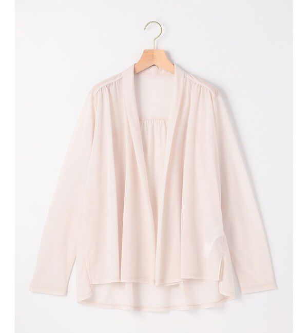 組曲「【WEB限定】シアーツイルジャージーショート カーディガン」|カーディガン|