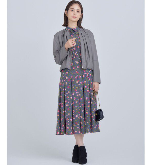 組曲「カッティングローズプリント ワンピース」|ワンピース|