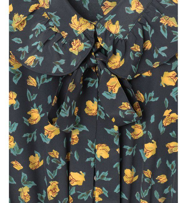 組曲「カッティングローズプリント ワンピース」|ワンピース|