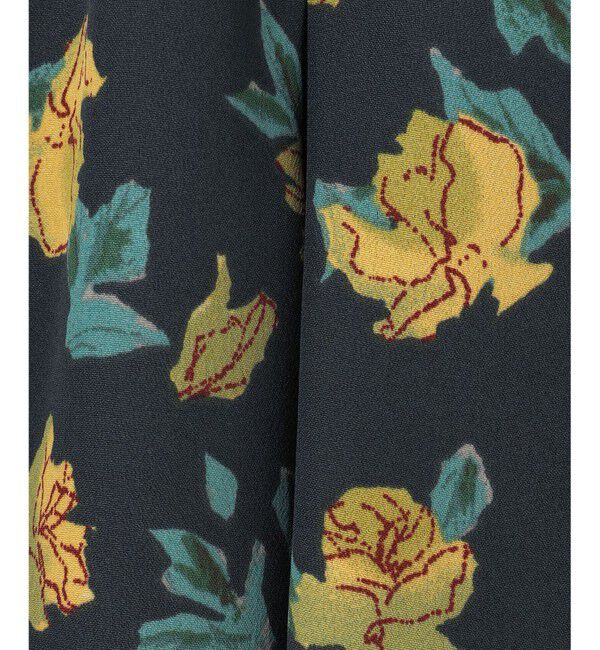 組曲「カッティングローズプリント ワンピース」|ワンピース|