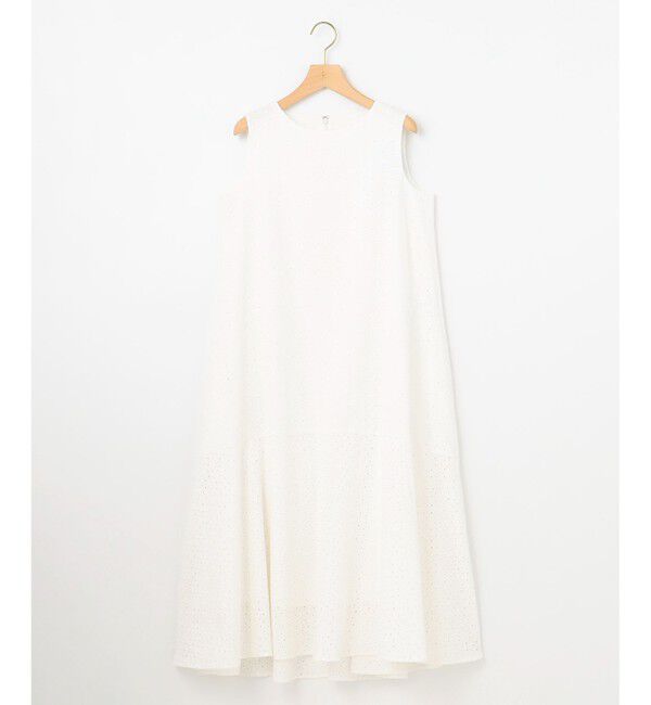 組曲「【WEB限定・新色追加】エンブロイダリーレースノースリーブ ワンピース」|ワンピース|