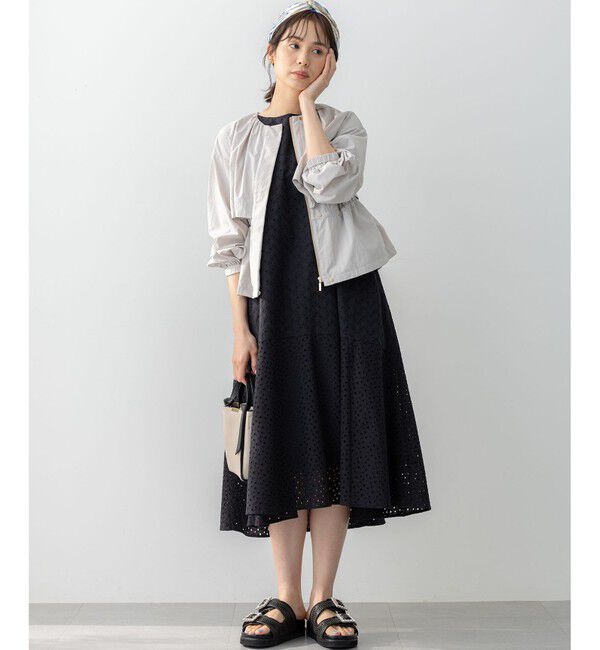 組曲「【WEB限定・新色追加】エンブロイダリーレースノースリーブ ワンピース」|ワンピース|