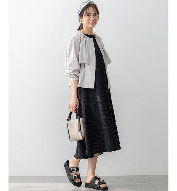 組曲「【WEB限定・新色追加】エンブロイダリーレースノースリーブ ワンピース」|ワンピース|