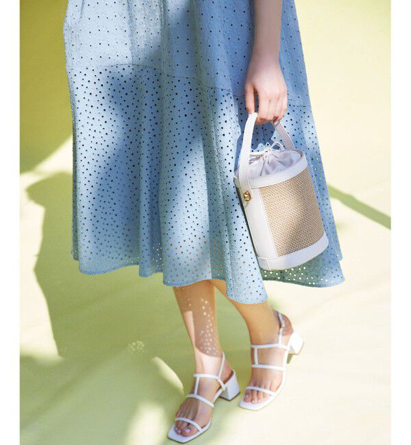 組曲「【WEB限定・新色追加】エンブロイダリーレースノースリーブ ワンピース」|ワンピース|