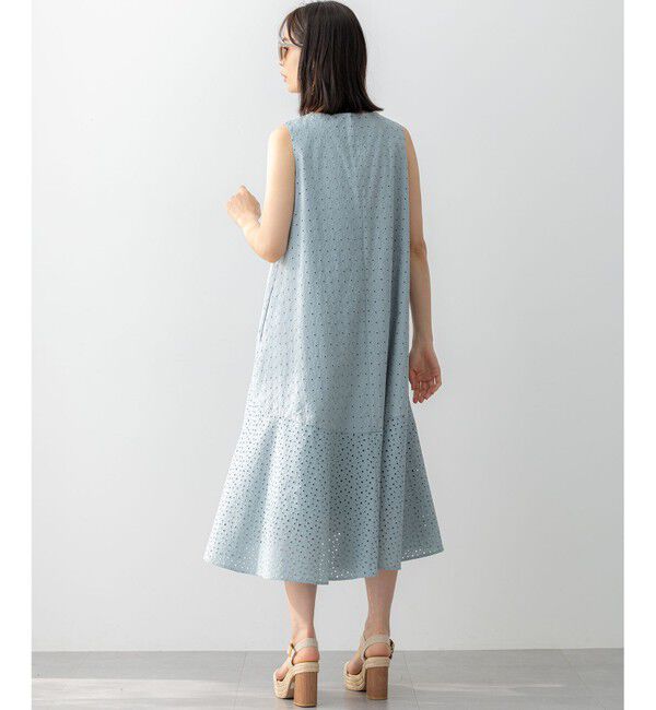 組曲「【WEB限定・新色追加】エンブロイダリーレースノースリーブ ワンピース」|ワンピース|