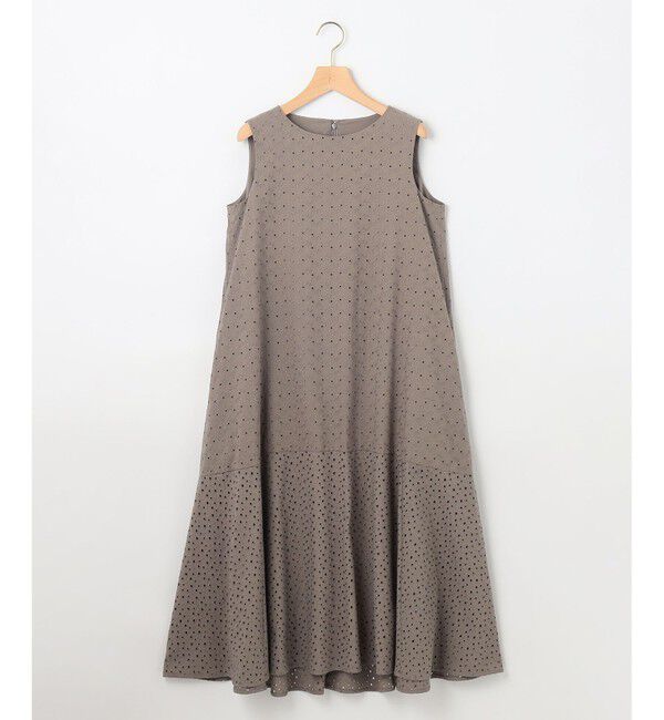 組曲「【WEB限定・新色追加】エンブロイダリーレースノースリーブ ワンピース」|ワンピース|