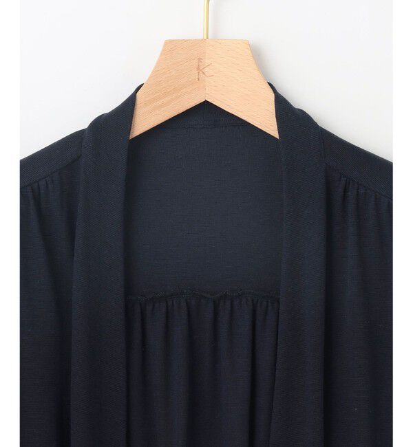 組曲「【WEB限定】ドレープジャージー カーディガン」|カーディガン|