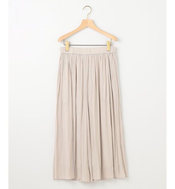 組曲「【春夏のNEWカラー登場】ギャザーライトデシン パンツ」|その他|