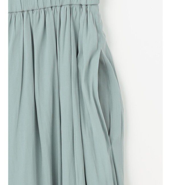 組曲「【春夏のNEWカラー登場】ギャザーライトデシン パンツ」|その他|
