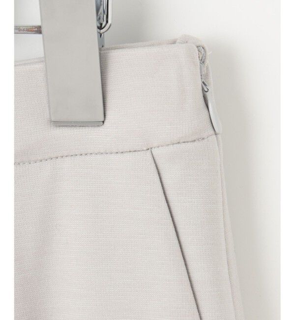 自由区「【好評につき追加生産/洗える】WASHABLEPONTE セミフレアスカート」|スカート|