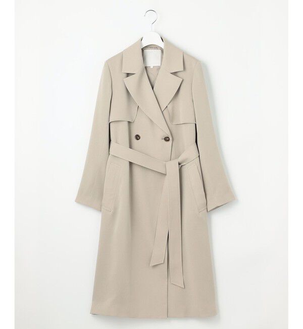 自由区「トロトレンチロング丈 コート」|トレンチコート|