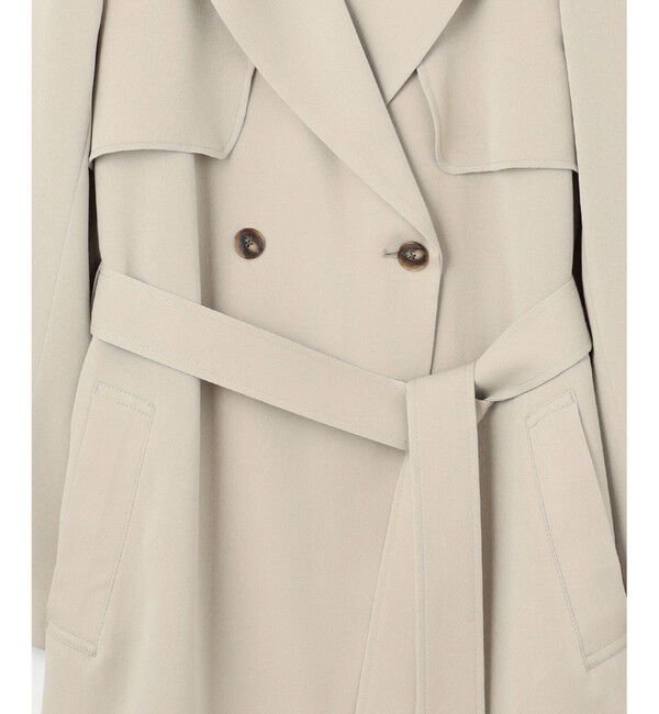 自由区「トロトレンチロング丈 コート」|トレンチコート|