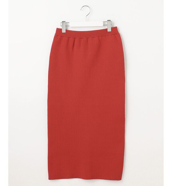 自由区「【洗える】リブストレッチタイト スカート」|スカート|