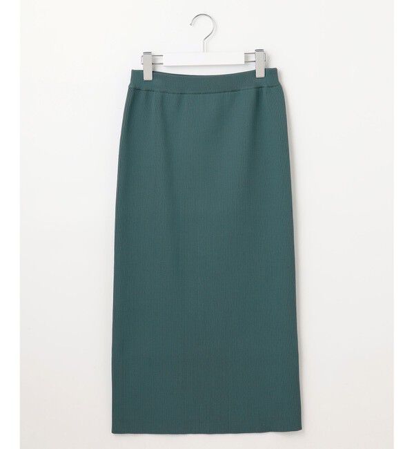 自由区「【洗える】リブストレッチタイト スカート」|スカート|