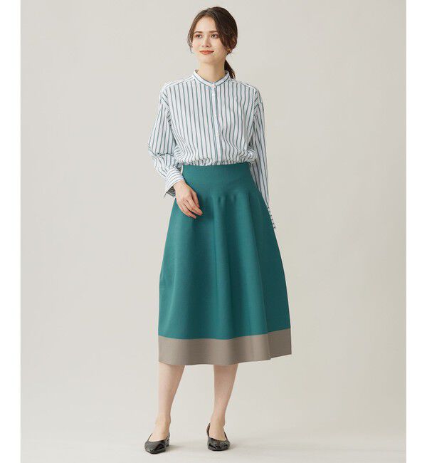 自由区「【洗える】ポリエステルホールガーメント スカート」|スカート|