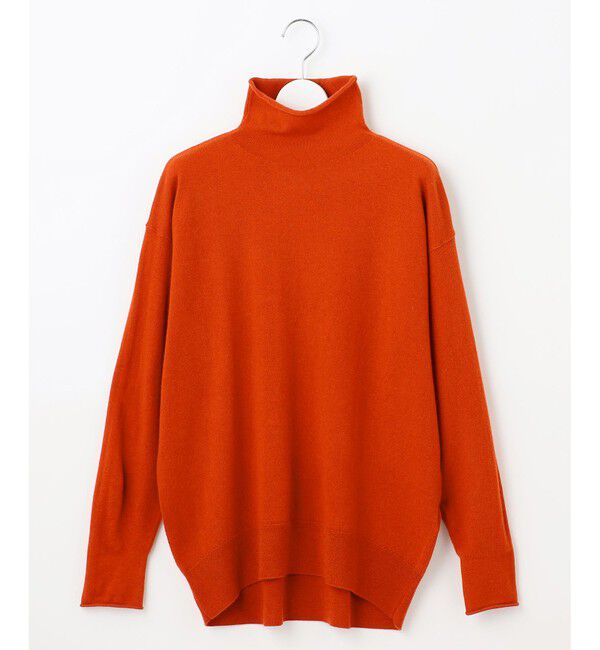 自由区「【洗える】ソフトウールハイゲージハイネック ニット」|ニット・セーター|