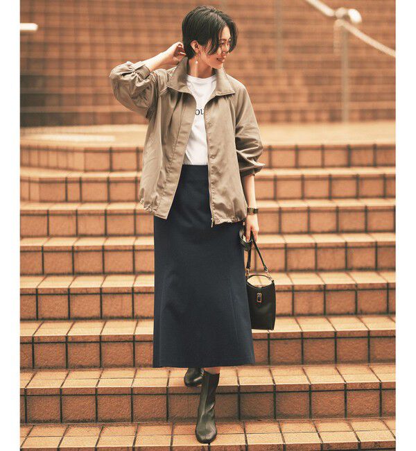 自由区「【セットアップ対応・洗える】エアーポンチ スカート」|スカート|