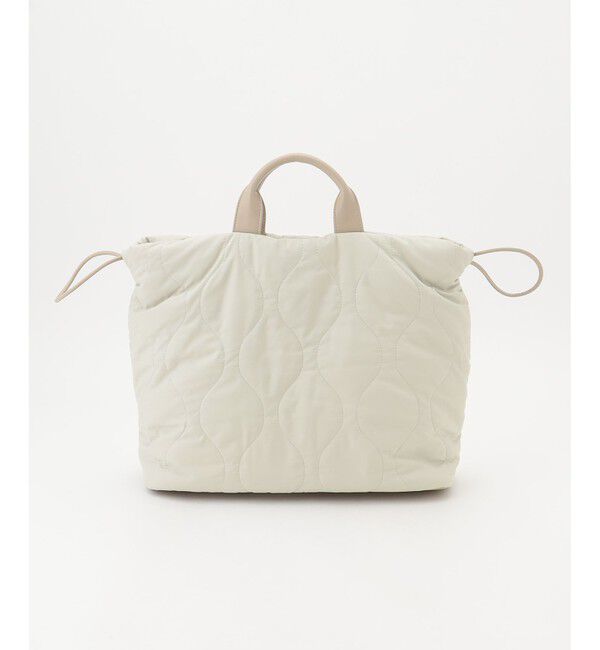 自由区「パディングキルトドロスト バッグ」|トートバッグ|ﾗｲﾄﾍﾞｰ
