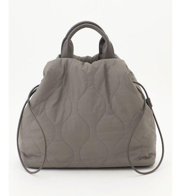 自由区「パディングキルトドロスト バッグ」|トートバッグ|