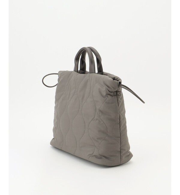 自由区「パディングキルトドロスト バッグ」|トートバッグ|