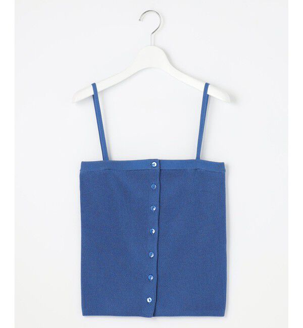 自由区「【洗える】ドライコットンハイゲージニット ビスチェ」|その他|