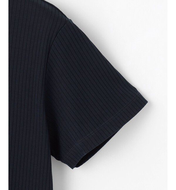 自由区「【ドラマ「明日はもっと いい日になる」着用】ソフトリブ Tシャツ」|Tシャツ・カットソー|