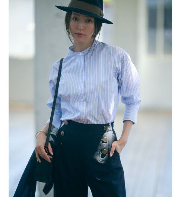 23区「ウーステッドウールツイル マリン パンツ」|その他|