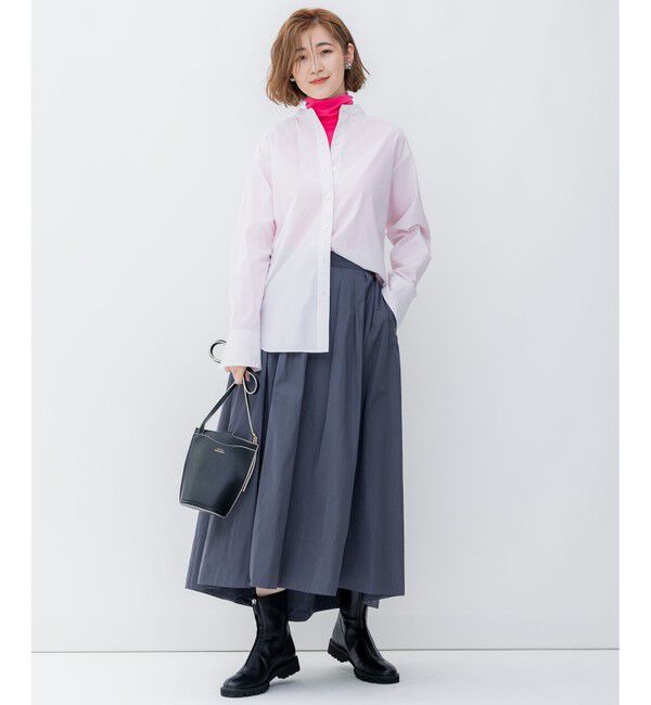 23区「【洗える】スムージーコットン シアー ニット」|ニット・セーター|