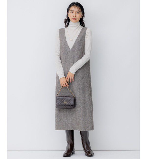 23区「【洗える】スムージーコットン シアー ニット」|ニット・セーター|