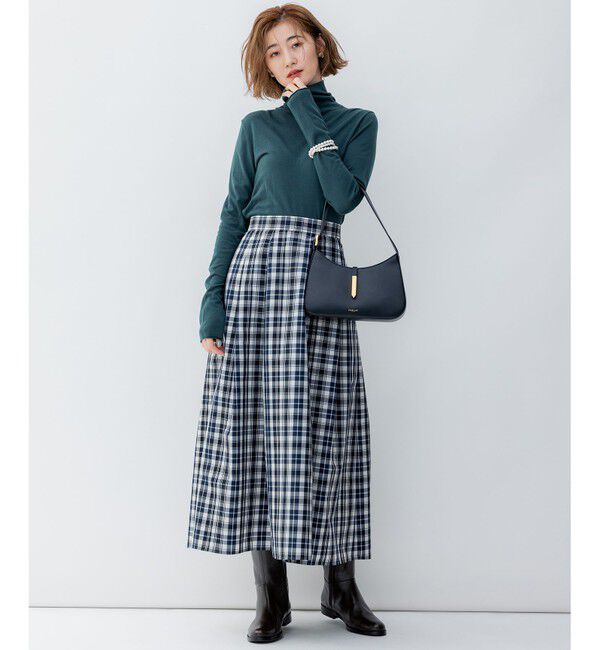 23区「【洗える】スムージーコットン シアー ニット」|ニット・セーター|