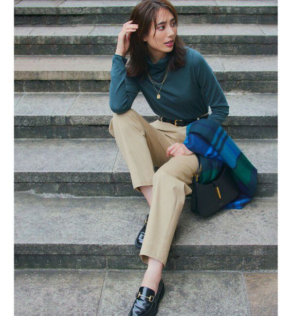 23区「【洗える】スムージーコットン シアー ニット」|ニット・セーター|