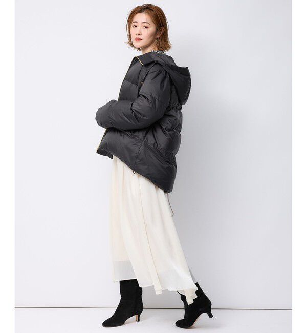 23区「【洗える】シレータフタ コンパクト ダウンコート」|ダウン|