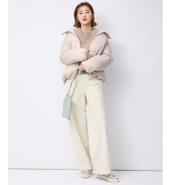 23区「【洗える】シレータフタ コンパクト ダウンコート」|ダウン|