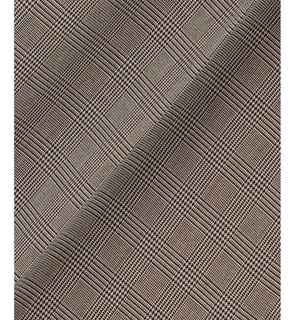 23区「【洗える】ドライ2WAYストレッチ チェック ワイドパンツ」|その他|