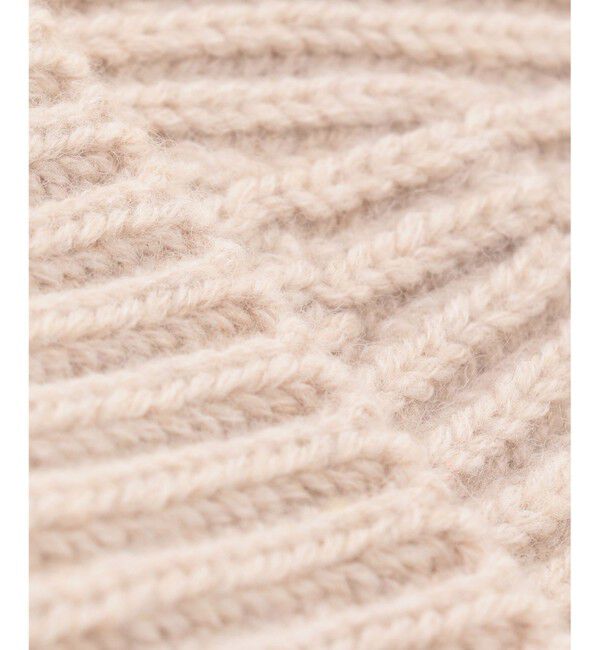 23区「【洗える】カシミヤブレンド ニット帽」|ニット帽|