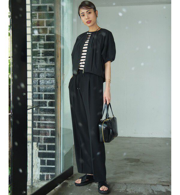 23区「【洗える】シアーフライスボーダー Tシャツ」|Tシャツ・カットソー|