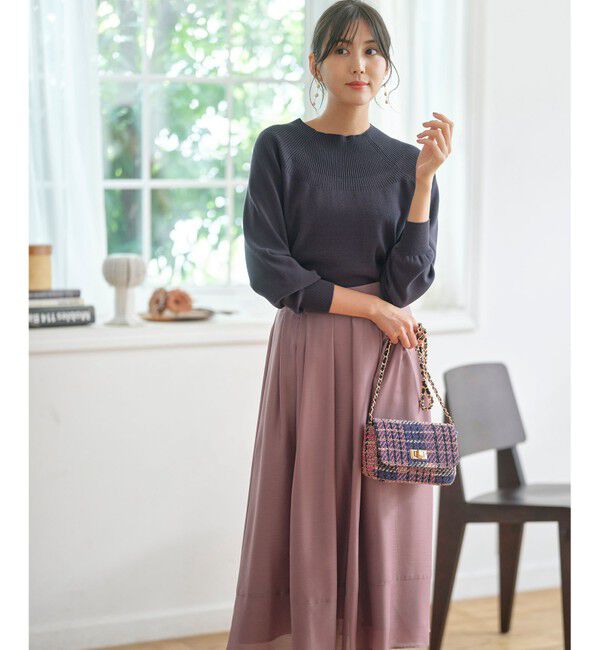 ANY SIS「【洗える】ショート丈 プルオーバー」|ニット・セーター|