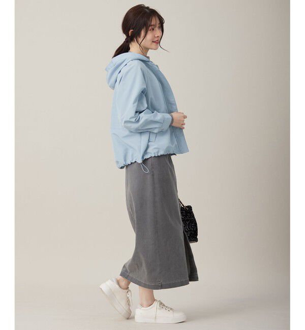 ANY SIS「【撥水・UVカット・花粉ガード】2WAYラグランフーディ ブルゾン」|ブルゾン・スタジャン|