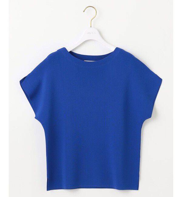 ANY SIS「【接触冷感・UVカット・洗える】ビューティクール フレンチ ニットＴ」|ニット・セーター|