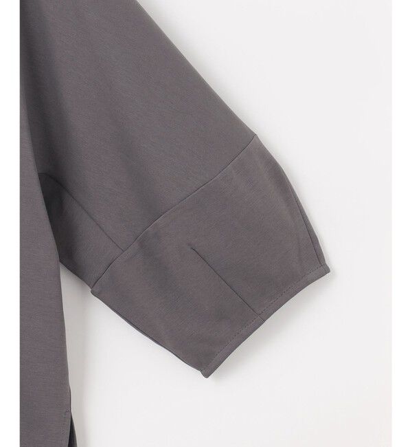 ANY SIS「【撥水・汗ジミ防止・UVケア・洗える】スーピマスムース クロップド Tシャツ」|Tシャツ・カットソー|